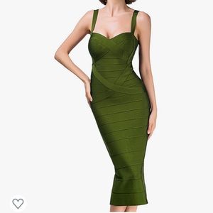 NWOT-Bandage midi dress- Size Med